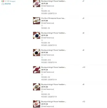 

nylon flower headband