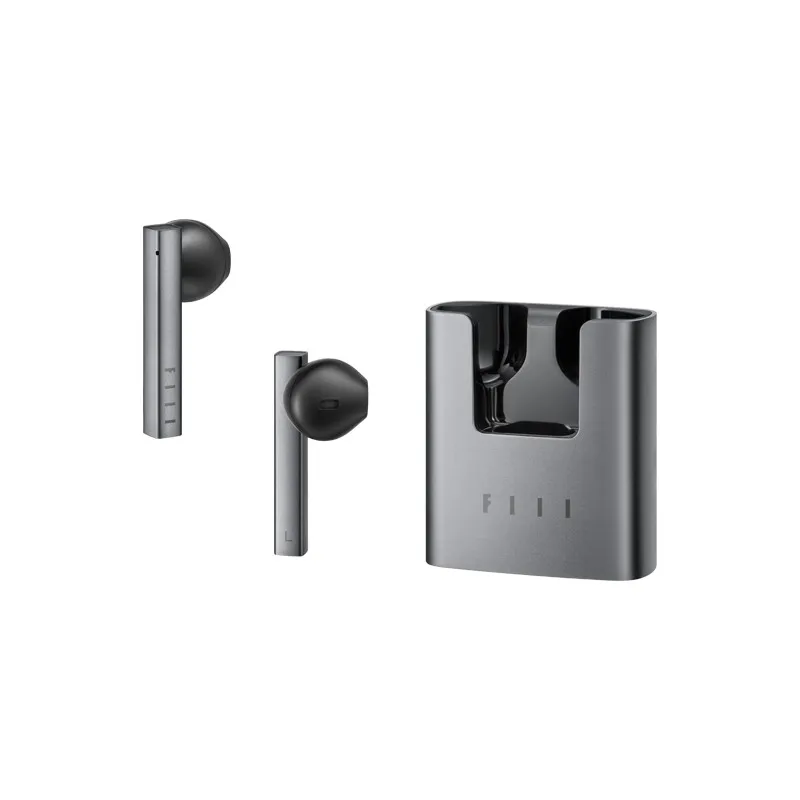 Original FIIL CC 2 CC2 무선 블루투스 5.2 이어폰 TWS 게임용 헤드셋 소음 차단 이어 버드 ENC 이어폰 Type-c 이어 버드