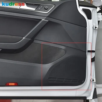 

For VW For Volkswagen Golf 7 MK7 2014 2015 Stainless Steel Door Speaker Frame Sound Lound Cover Trim Decoration Accessories 4pcs