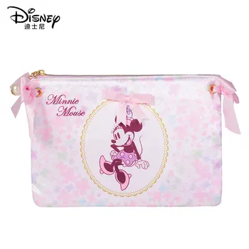 

Disney Minnie Cute Purse Women Bag Storage Bag Hand Portable Envelope Bag Personality Women Wallet Phone Bag Toiletry Kit Girl