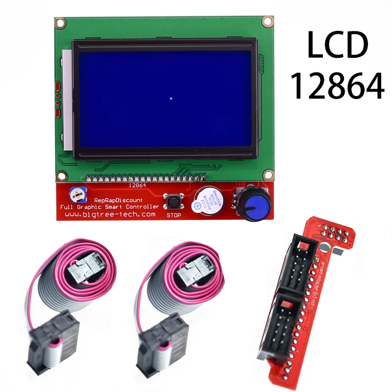 Экран 3D-принтера lcd 1602A 2004 12864 Ramps1.4 IIC/I2C последовательный интерфейс адаптер модуль экран HD44780 символ для arduino