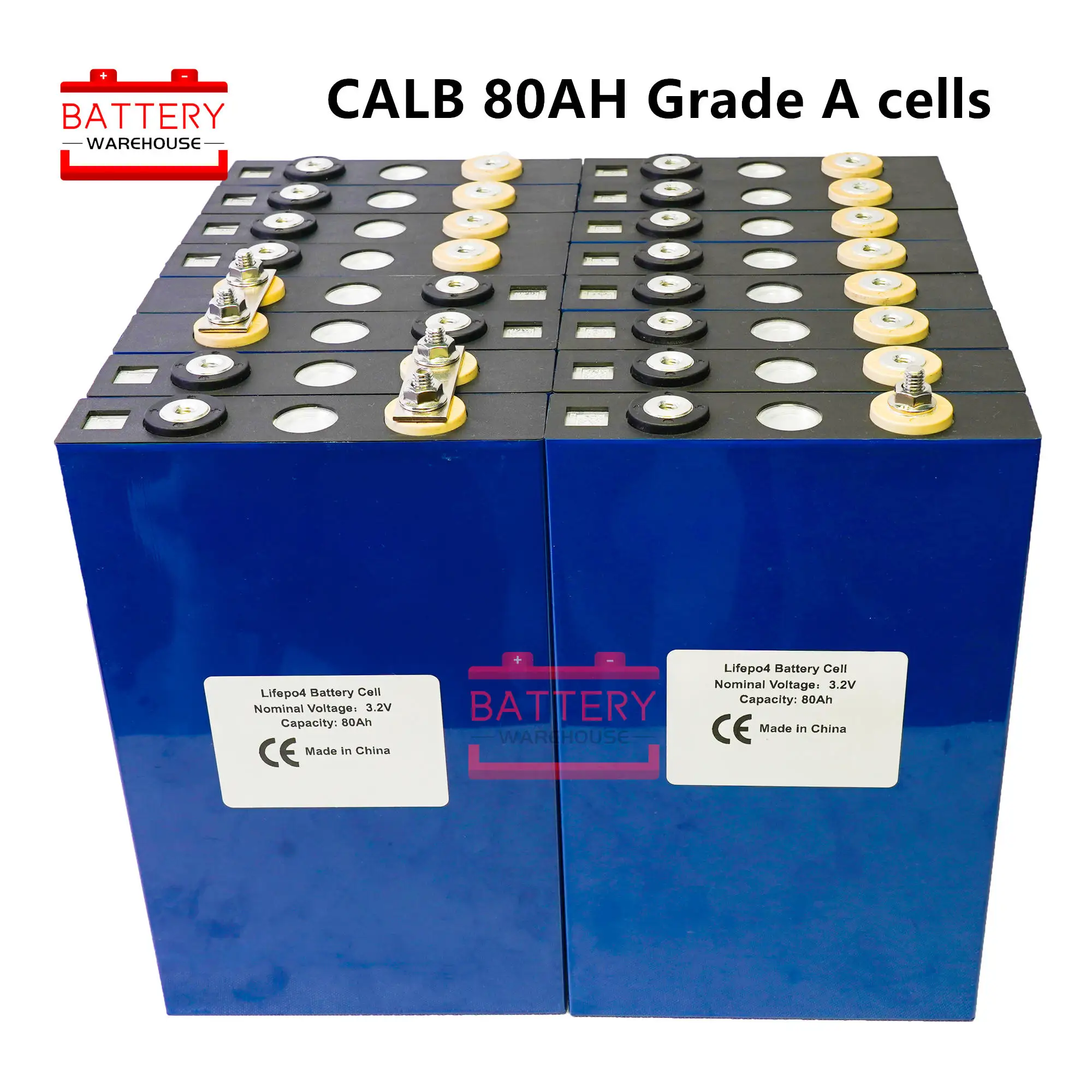 Класс А 32 шт. 3.2V80AH 85AH CALB LIFEPO4 батареи не 100AH литий железо фосфат 48 в 96 для RV