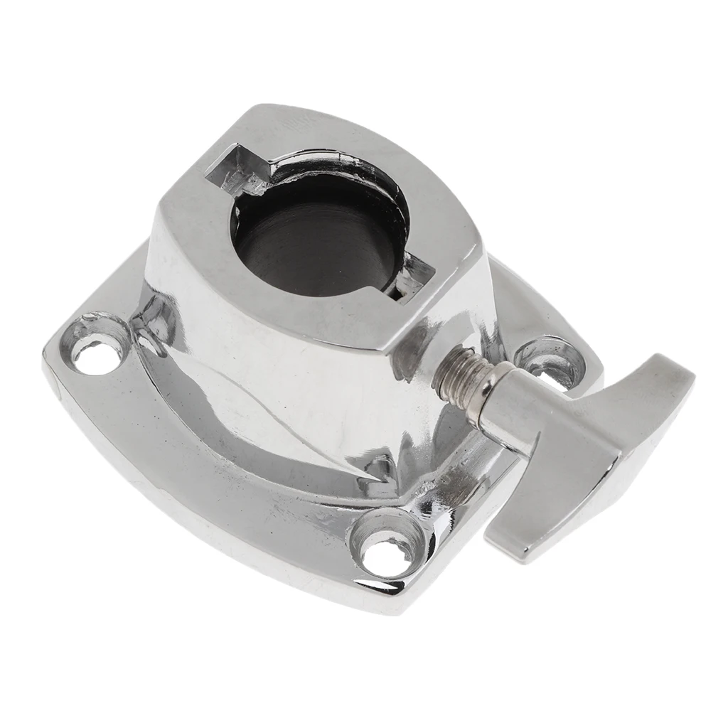 Drum Kit Holder Base Plate Tom Cymbal Holder Clamp Musical Instrument Parts  6.5x6x4.5cm