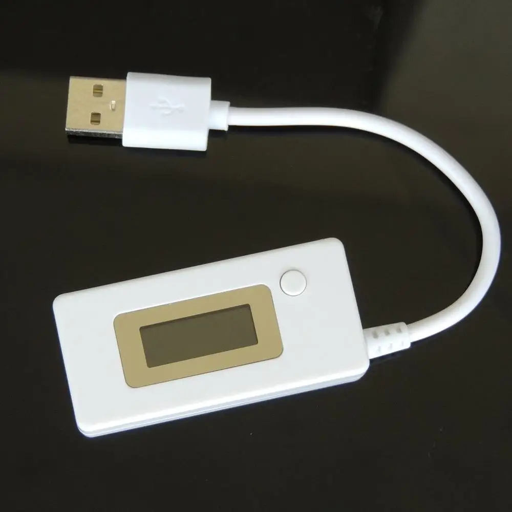 ЖК-дисплей USB мини-тестер напряжения и тока монитор детектор Мобильная мощность Емкость тестер KCX-017 профессиональный