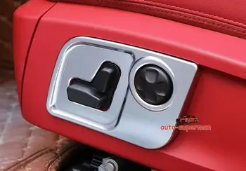 

Chrome Seat Adjust Switch button panel Cover trim For Maserati Ghibli 2014+
