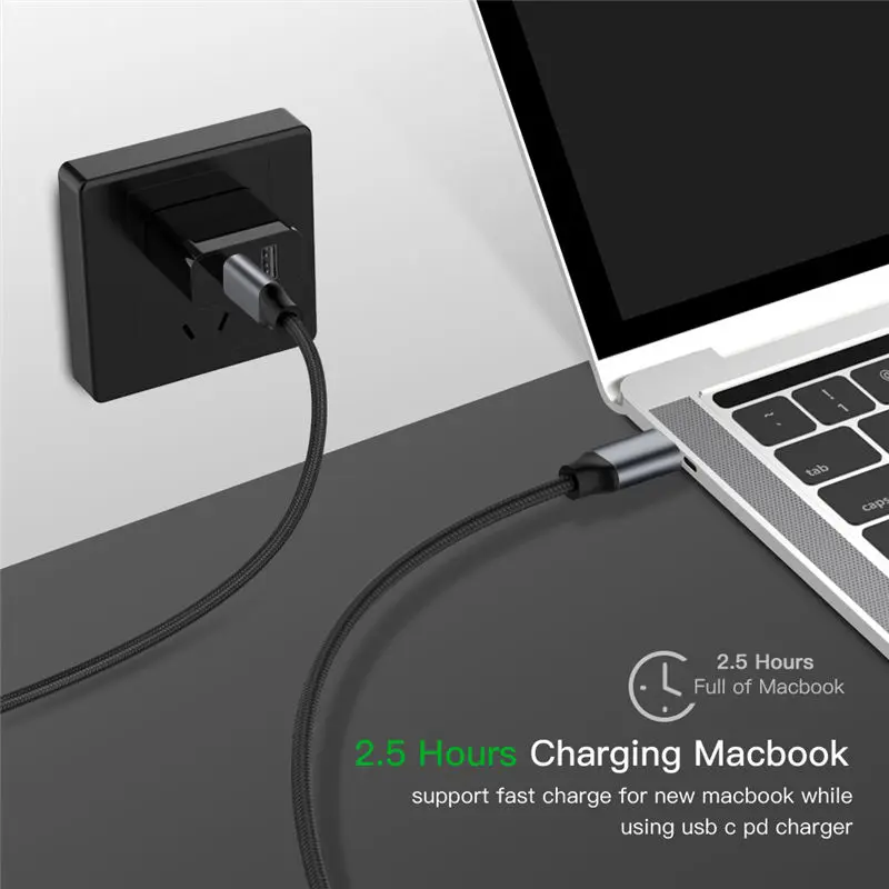 Кабель для быстрой зарядки Ranipobo PD 60W QC3.0 3A для type-C usb type-C и usb type-C для мобильного телефона samsung S8 S9 Plus Xiaomi