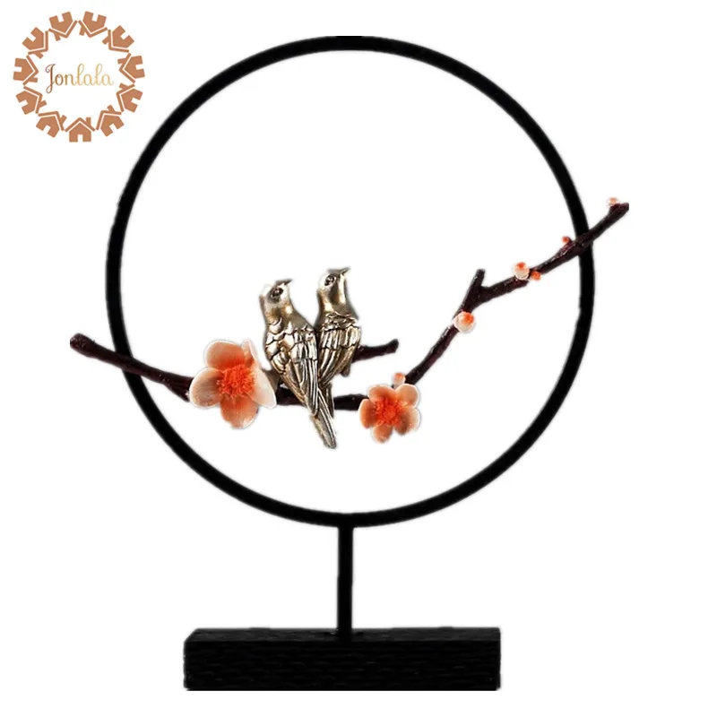 

Elegant Bird Flying Together Zen Buddhism Lover Decoration Top Art Home Decorations Model Accessories Special Home Decor