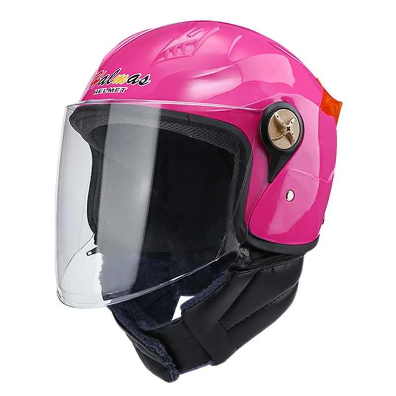 BAFIRE Motorcycle Helmet Free Size 58-62cm Electric Motorcycle Open Face Motorcycle Helmet Cascos Para Motorbiker Scooter Riding