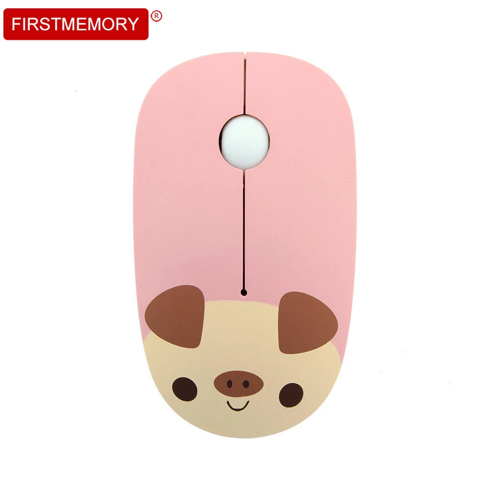 Беспроводная мышь, эргономичная оптическая компьютерная мини-мышь Mause, маленькая портативная розовая Милая USB 3D мышь для Xiaomi, ноутбука, ПК, Macbook