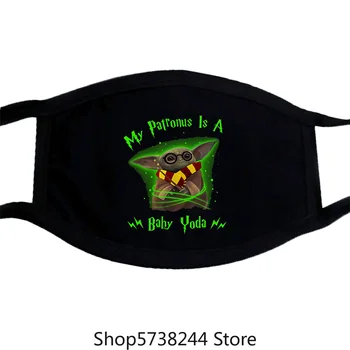 

My Patronus Is A Baby Yoda Mandalorian Star Mask S-3Xl Men And Women Washable Reusable Mask with