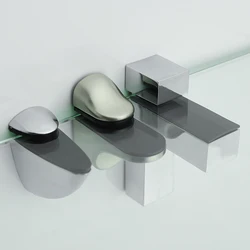 1PCS Adjustable Glass Clip Fixing Clip Fish Mouth Clip Clip Wall Board Partition Panel Clip Bracket Hardware Accessories