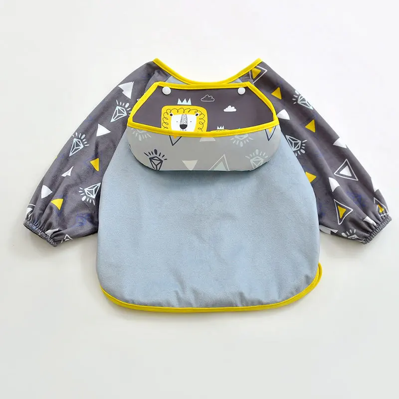 gray-blue Непромокаемая детская одежда для мальчиков и девочек; 4 сезона; куртка; От 0 до 3 лет для новорожденных; детская одежда - Цвет: gray-blue