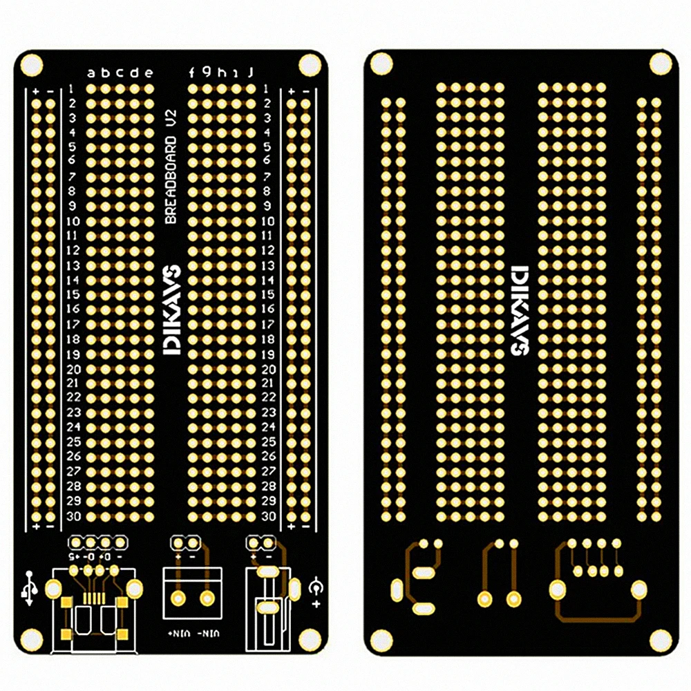 Scheda Prototipo Pcb Prototipo Di Tagliere Saldabile In Oro Di Alta Qualità Per Arduino