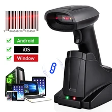 1D 2D QR Bluetooth сканер штрих-кода считыватель 3 в 1 ручной беспроводной автоматический сканер штрих-кода для Android iPhone iPad Windows