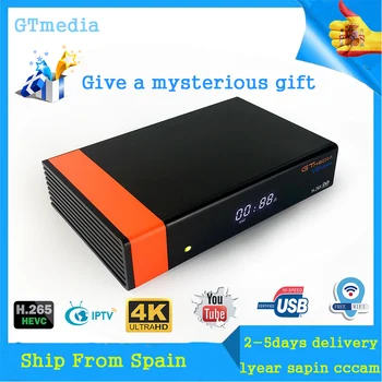 

gtmedia v8 nova 1year cccam spain servicer dvb s2 receptor satellite receiver dvb s2 decoder h.265 built in wifi support youtube