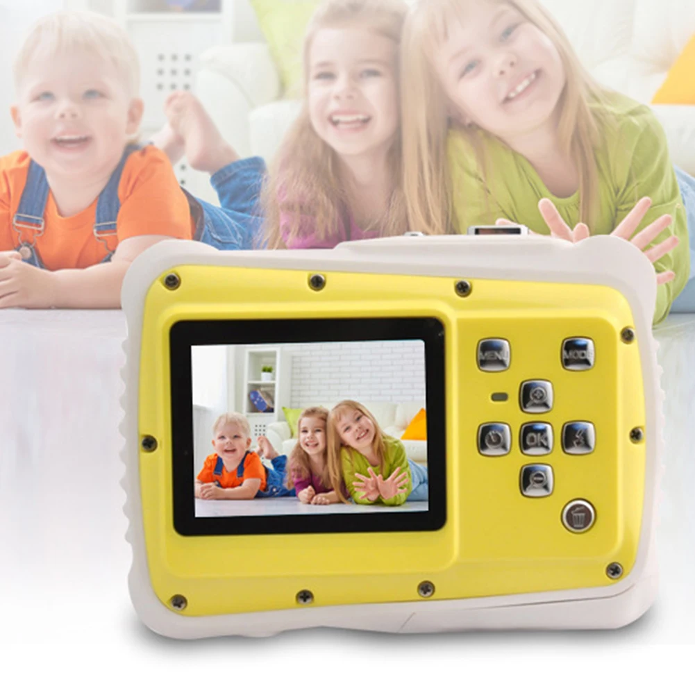 

HD 2.0 Inch Screen Digital Swimming Flash Light Waterproof Outdoor Photography Gift Kids Camera Battery Operated With Lanyard