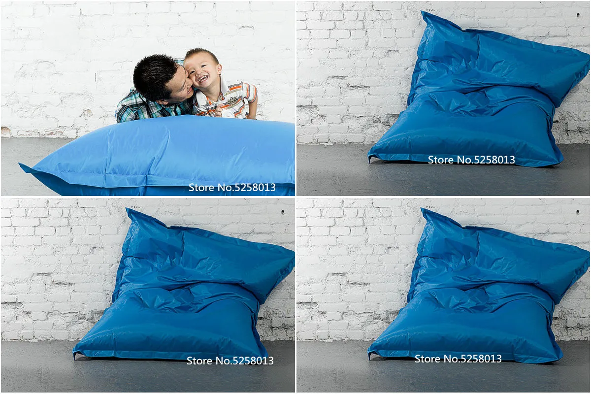 Темно-синий цвет водонепроницаемый beanbag диван-кровать-420D с ПВХ coatedd bean мешок стул