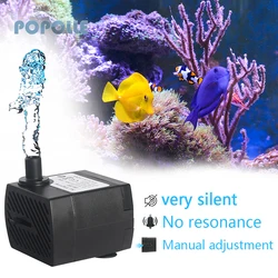 SM-355Ultra-quiet Fish Tank Submersible Fountain Pump Fish Pond Filter Aeration Circulating Pump Aquarium Submersible Pump