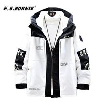 H. S. Bonnie пуховик мужской зимний теплый белый утиный пух с капюшоном мужская Куртка парка jaqueta masculino chaqueta hombre