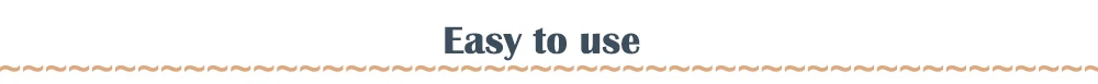 3、Easy to use-