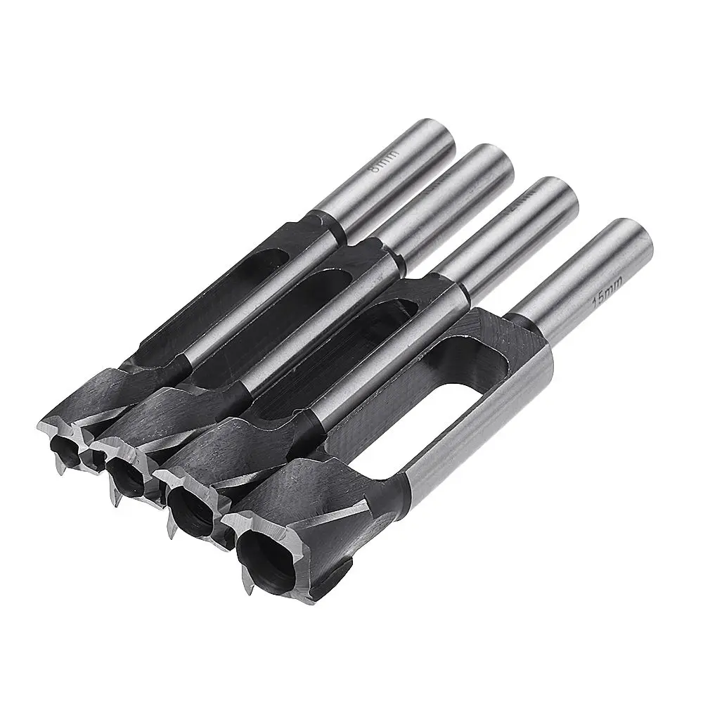 DANIU 8/10/12/15mm Tenon Dowel And Plug Drill 13mm Shank Tenon Maker Tapered Woodworking Cutter Dur