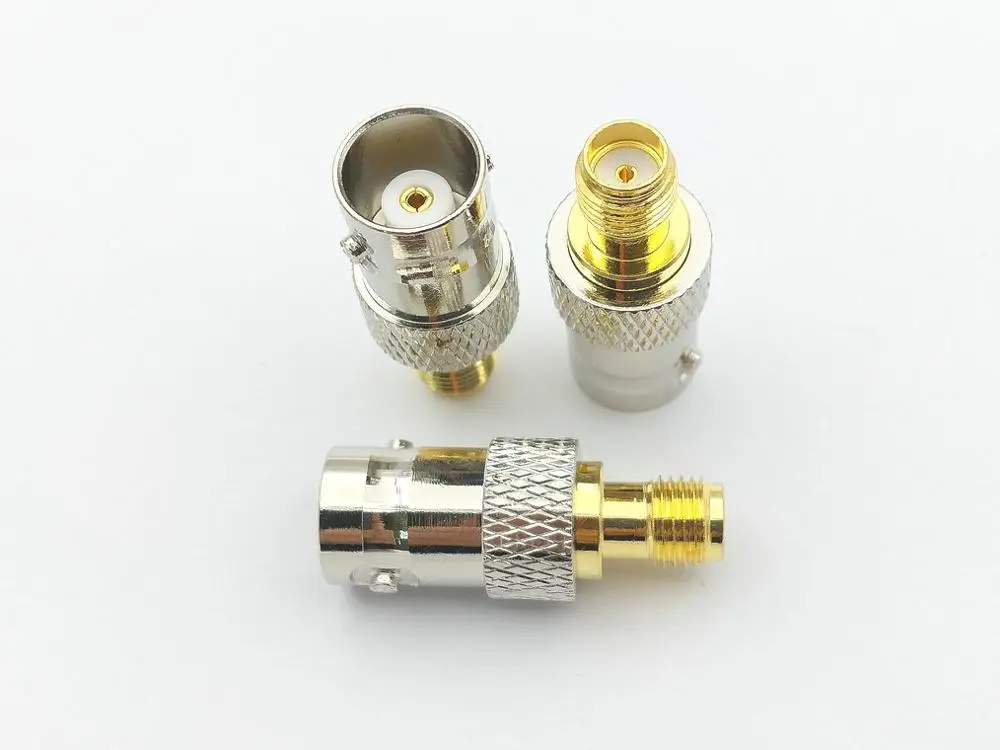 20 шт./100 шт. медный гнездовой адаптер SMA в гнездо BNC коаксиальный RF|jack adapter|jack jackjack to