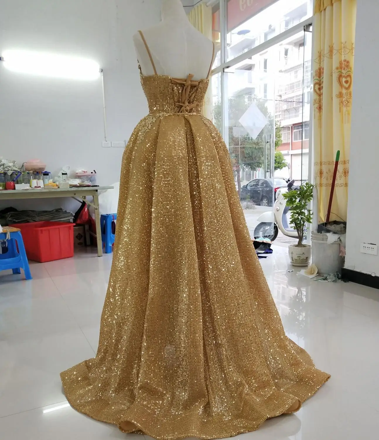 Bling мусульманское платье для выпускного вечера блестящее тонкое сексуальное Съемное платье для выпускного вечера с блестками для женщин реальное изображение