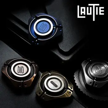 

LAUTIE Old Blacksmith BIT-03 Fingertip Gyro Titanium Zirconium Copper Personality Bearing Rotating Adult Decompression EDC
