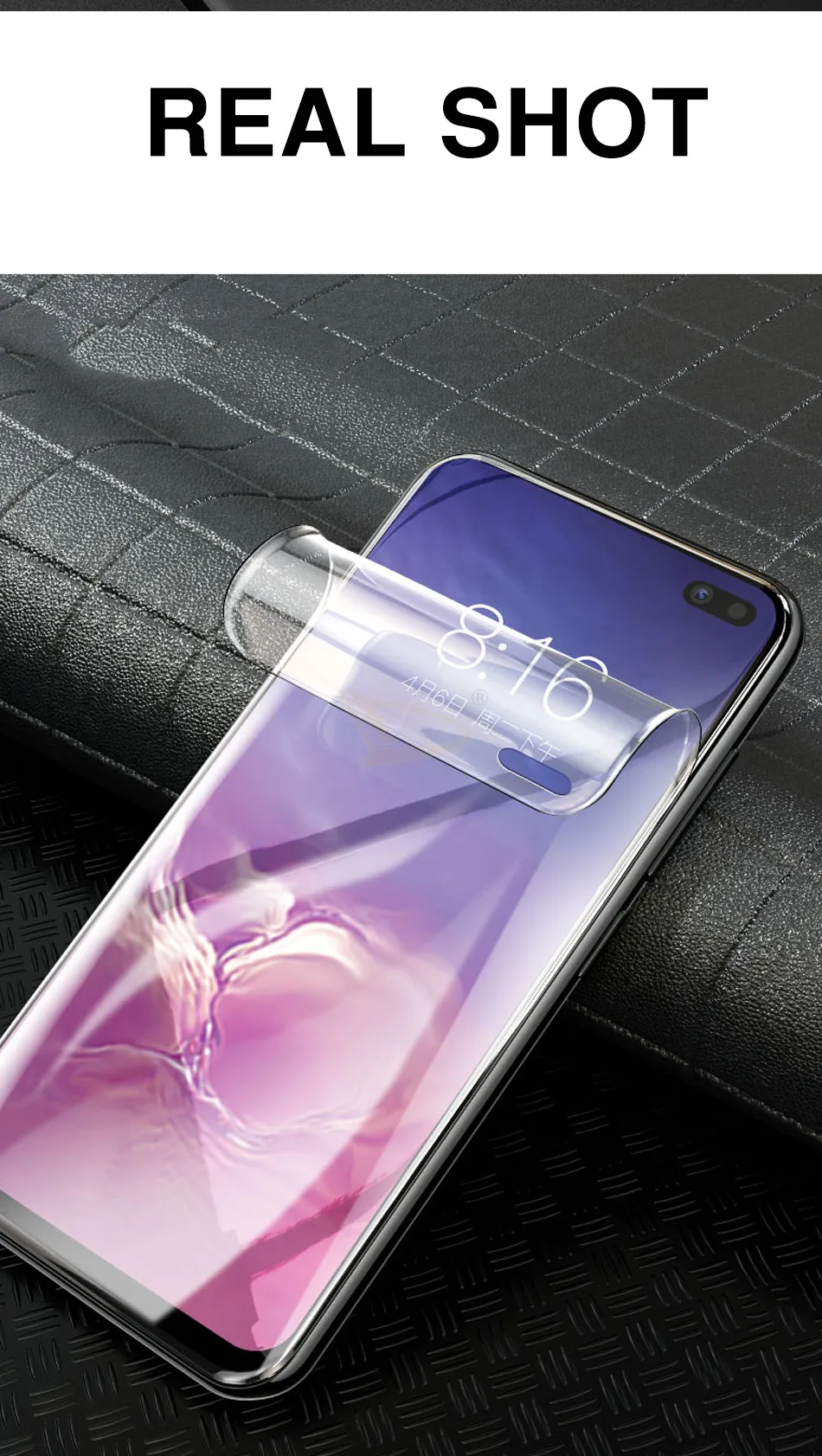 3-1 шт 200D мягкая Гидрогелевая пленка для samsung Galaxy Note 10 8 9 Pro S8 S9 S10 PLus S10E защитная пленка на весь экран(не стекло
