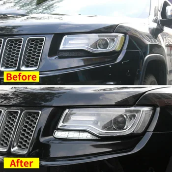 

Washer Headlight Trim For Jeep Grand Cherokee 2014-2016 Replacement Auto Lamp