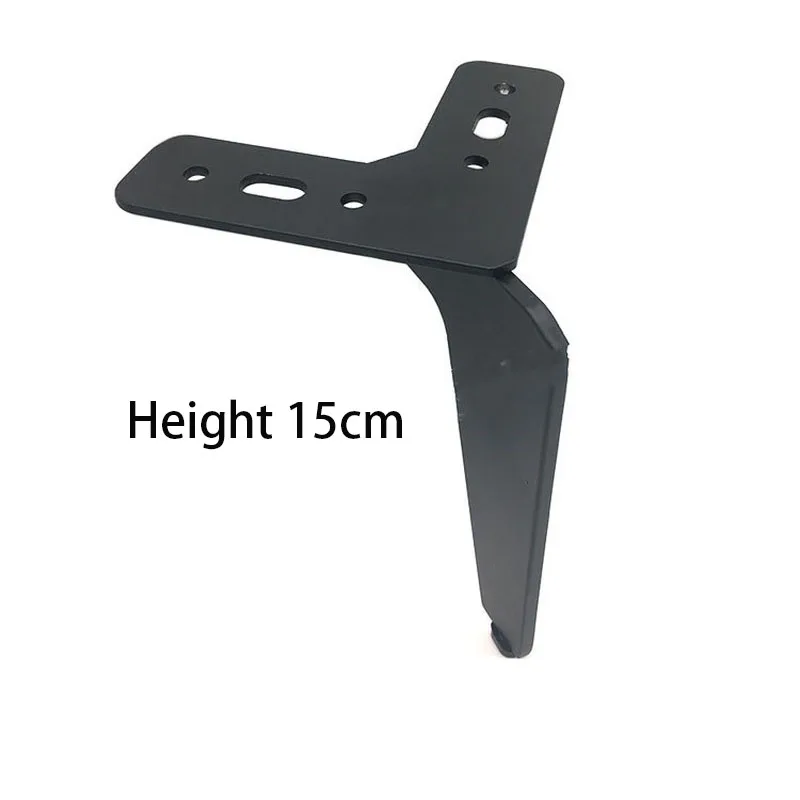 Height 15cm Металлическая ножка для шкафа 150/180 мм конический стул стол диван мебель для шкафа ножной коврик аксессуары - Цвет: Height 15cm