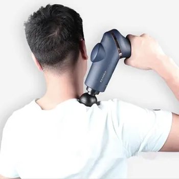 

Myofascial Physiotherapy Instrument Mute Touch Screen Fascia Gun Massage Gun Electric Warp Film Impact Relax Gun Deep Massager