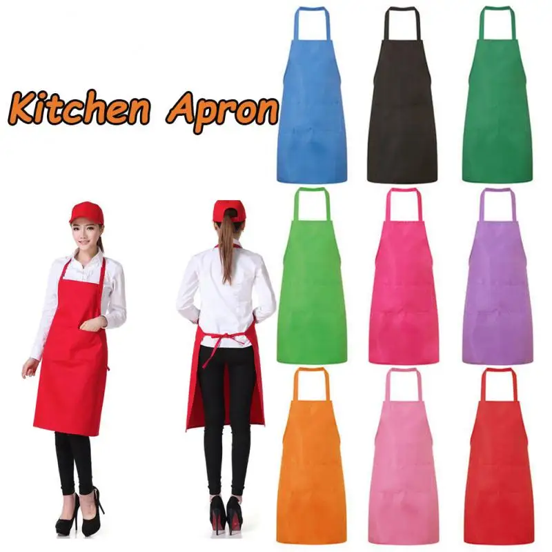 Delantal de cocina para hornear para mujer, limpieza del hogar, accesorios de cocina, trabajo de tienda de conveniencia, delantal de peluquería reutilizable