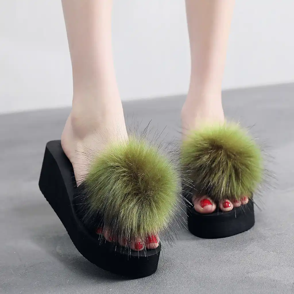fluffy platform slides