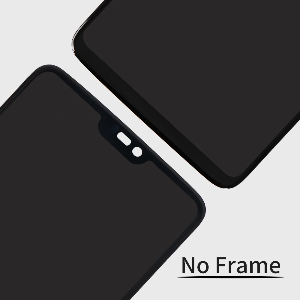6,2" Super AMOLED для Oneplus 6 ЖК-дисплей с сенсорным экраном с рамкой дигитайзер для Oneplus 6 дисплей для One Plus 6 lcd 1+ 6 lcd
