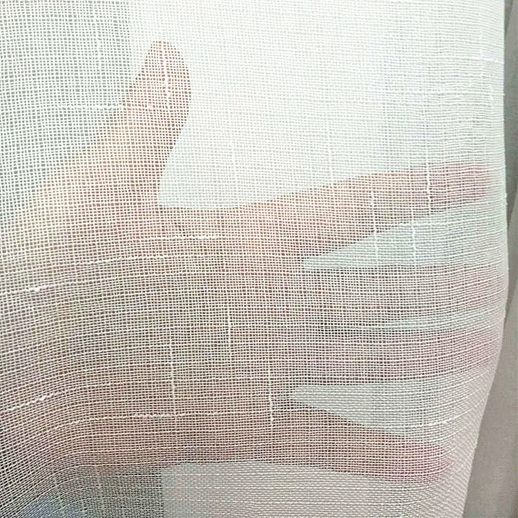 

White Screens Curtains For Bedroom Living Room Cotton pure White Material Screens Curtain Fabric
