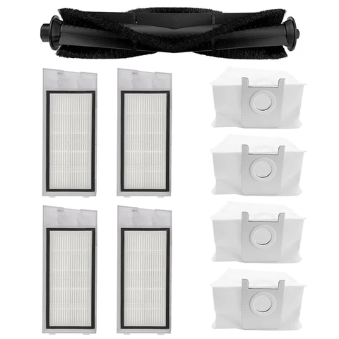 Replacement For Xiaomi Roidmi Eve Plus Main Brush Hepa Filter Dust Bag Vacuum Cleaner Spare Parts Accessories