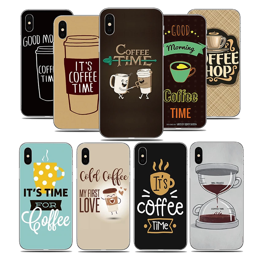 

For LG Stylo 4 5 G8 ThinQ G7 G6 V40 V30 V50 5G K11 2018 K10 K8 Q8 Q7 Q6 Xpower 2 3 soft cover It's coffee tiSilicone phone Cases