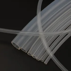 1 метр пищевой силиконовый шланг 20 ~ 50 мм прозрачный силиконовый штамп гибкий резиновый шланг термостойкая труба для питьевой воды
