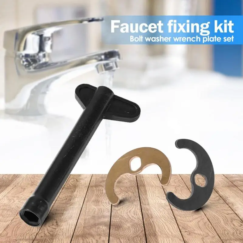 Fixing Fitting Kit Multifunctional Practical Easy to Install Kitchen Bracket Washer Basin Sink Mixer Bathroom Bolt Tap