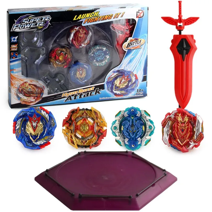 Ящик для хранения набор игрушек Bayblade Burst Bayblades Arena Metal Fusion 4d с пусковым устройством