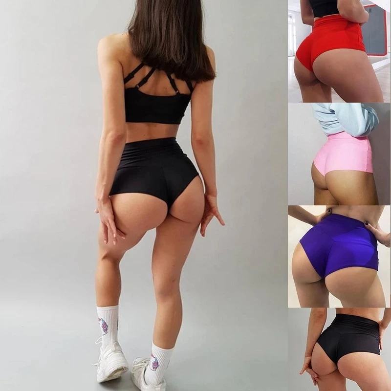 Womens Sexy Sports Shorts Tennis Skirt Girls Gym Short Dance Skirt Shorts 2021 Solid Color Pantskirt Anti-emptied Short Pants ladies shorts