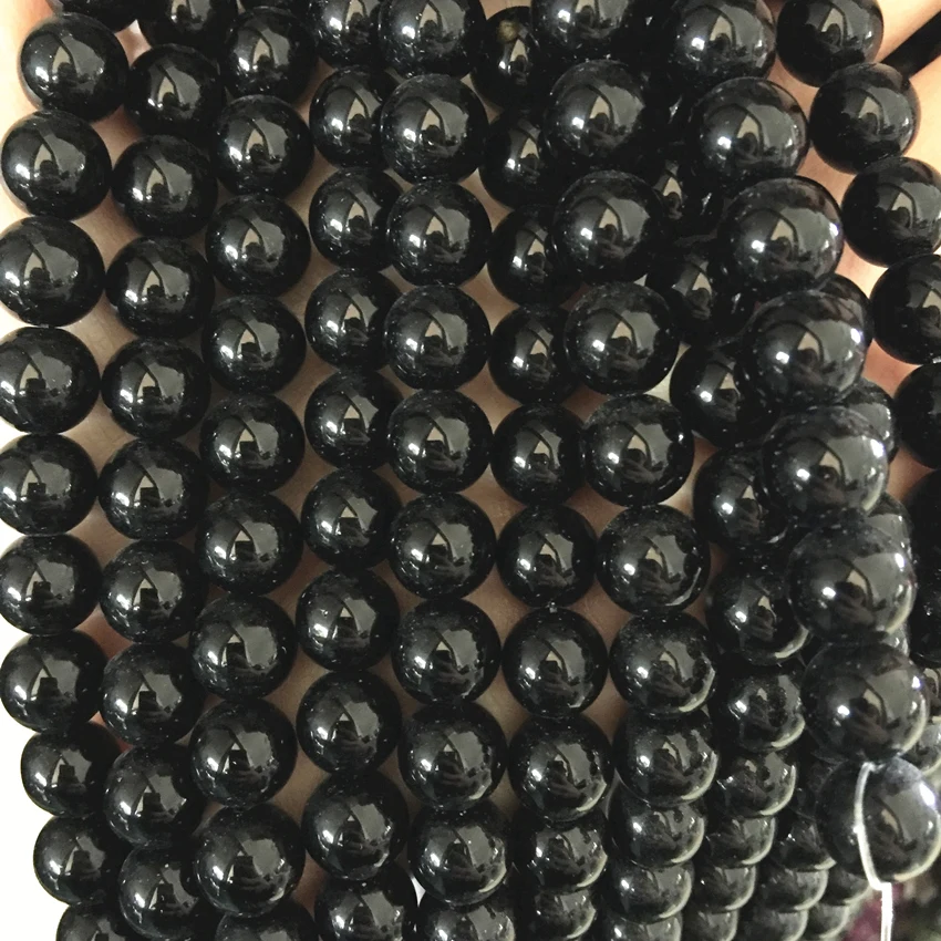 Натуральный черный оникс сердолик фотоэлемент 2 мм 4 6 8 10 12 круглые бусины