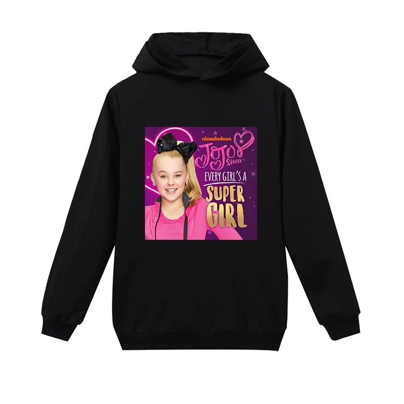 Новинка; Одежда для девочек; футболки JoJo Siwa; популярная детская одежда; хлопковая Футболка; топы; футболки для малышей; Рождественский Свитшот; толстовки; брюки; пальто - Цвет: H1291