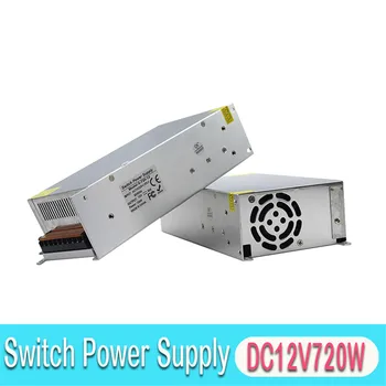 

Power Supply DC12V 60A 720W Led Driver AC110V 220V To 12 Volt Power Adapter Light Transformer for Led Strip Lighting CCTV