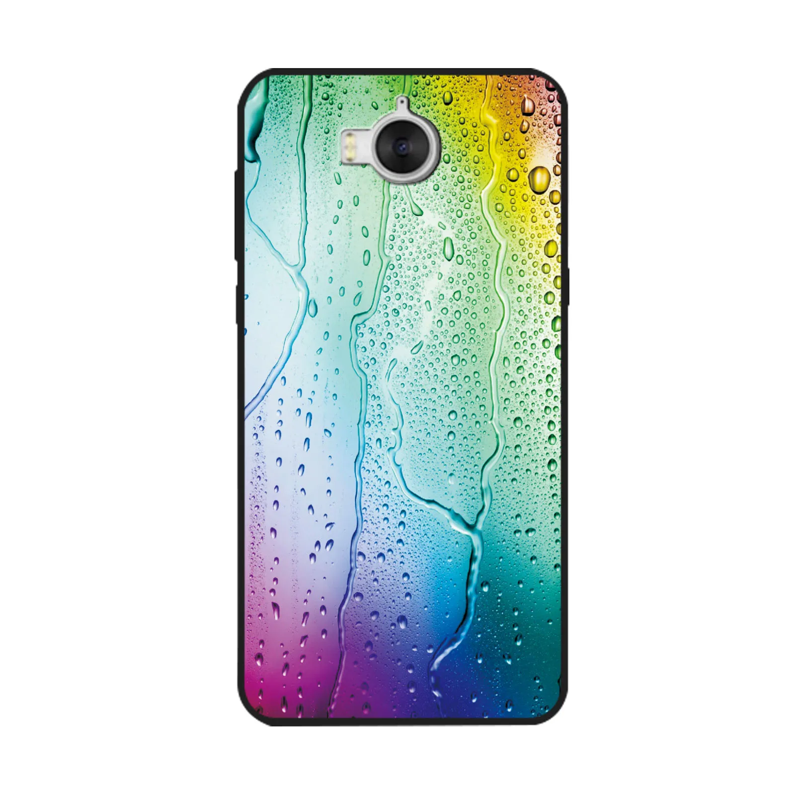 Чехол для Huawei Y5 Y6 2017 чехол 2019 милый силиконовый черный ТПУ телефона с пейзажем