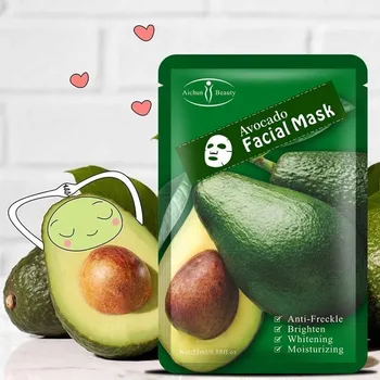 

Avocado Masks Korea Cosmetic Beauty Natural Skin Care Set Anti-freckle Moisturizing Whitening Treatment