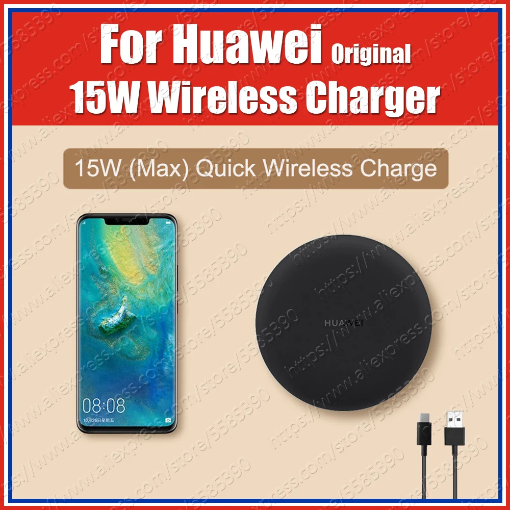 Беспроводное зарядное устройство CP60 WPC Qi 15 Вт UK HUAWEI P30 Pro Mate20 для iPhone XS XR 11 Samsung S20 S10