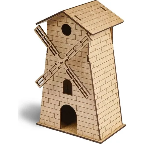 4kmobil Wood Mdf Model Windmill | Игрушки и хобби