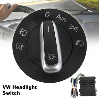 

Auto Headlight Fog Light Switch Module Upgrade Fit VW T5 T5.1 Transporter 03-15
